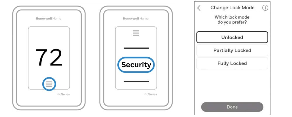 T10 Change lock mode 1