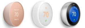 Nest thermostats three models
